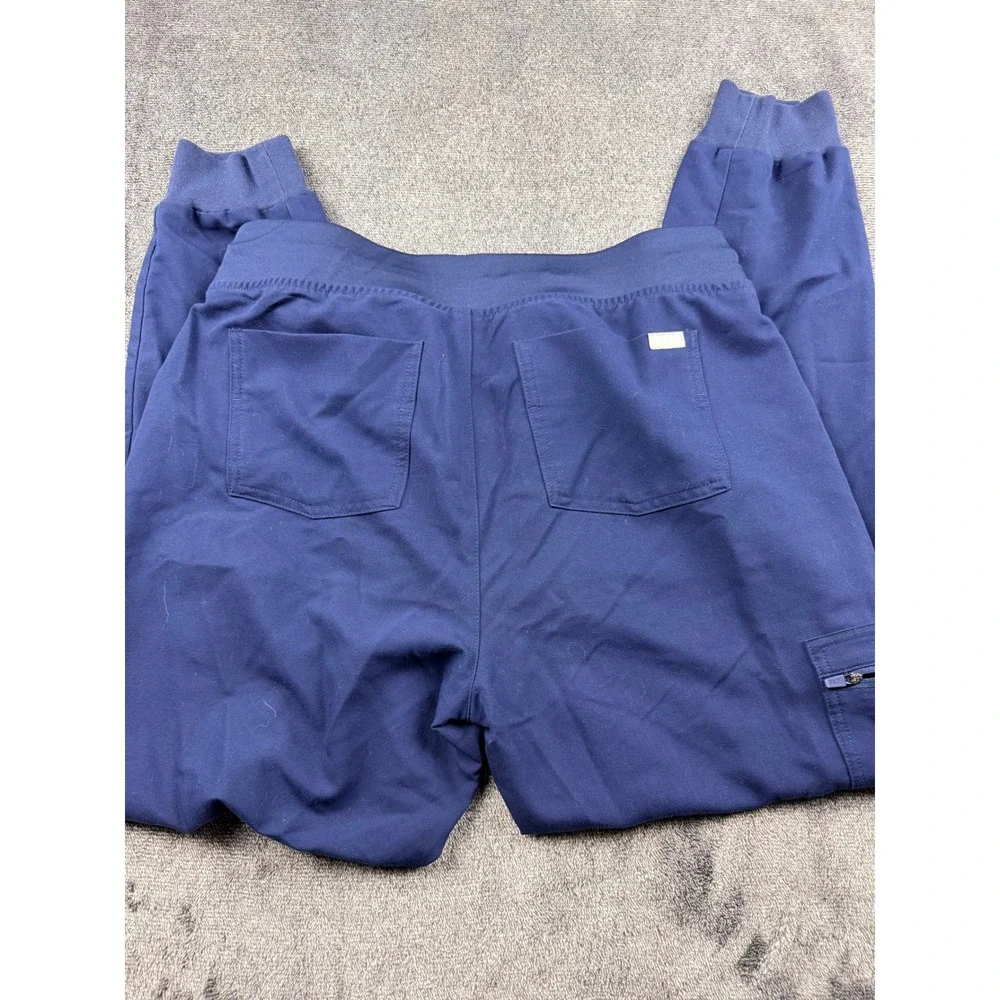 FIGS Technical Collection Navy Blue Scrub Jogger Pants Mens Medium W18SW2005